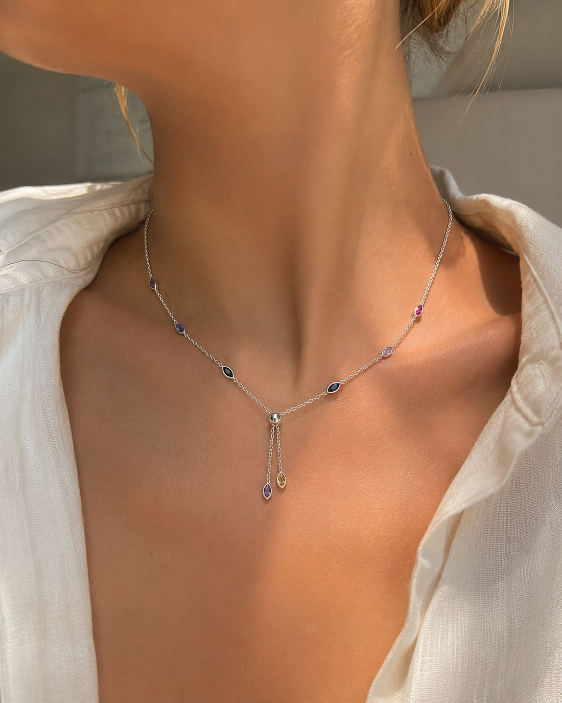 Colour Stone Necklace