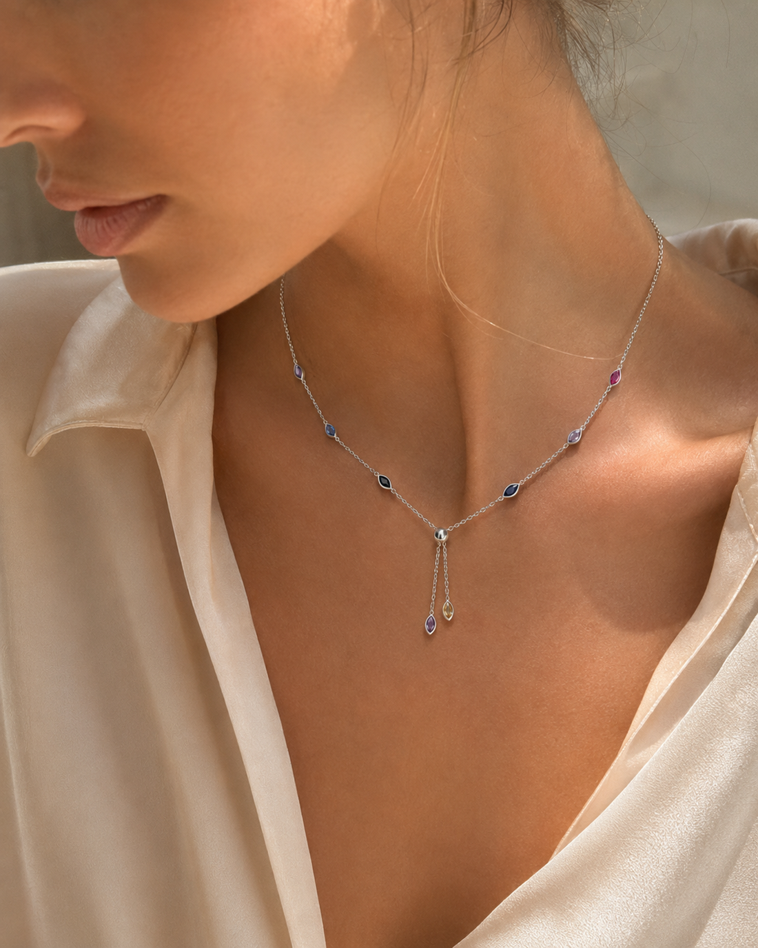 Colour Stone Necklace