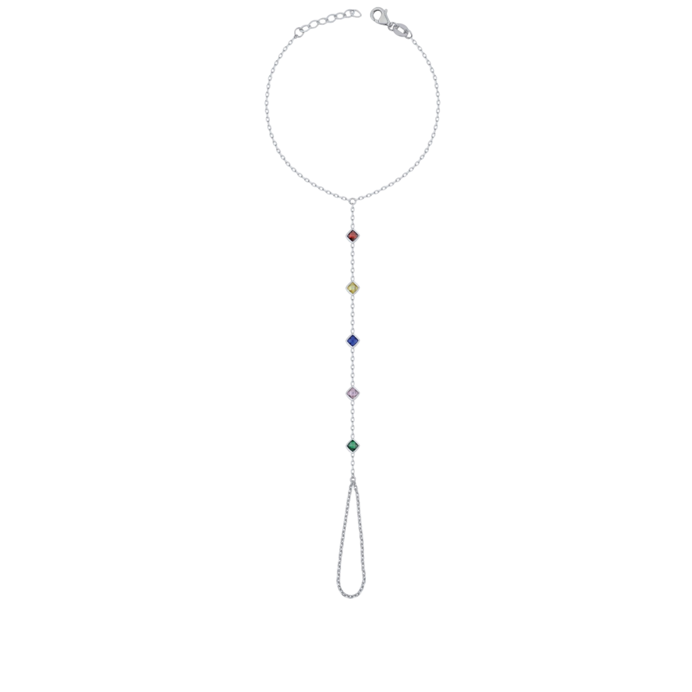 Square Stones Handchain