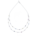 Colour Drop Double Necklace