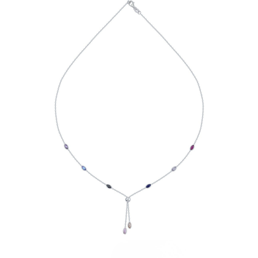 Ketting met Kleurstenen